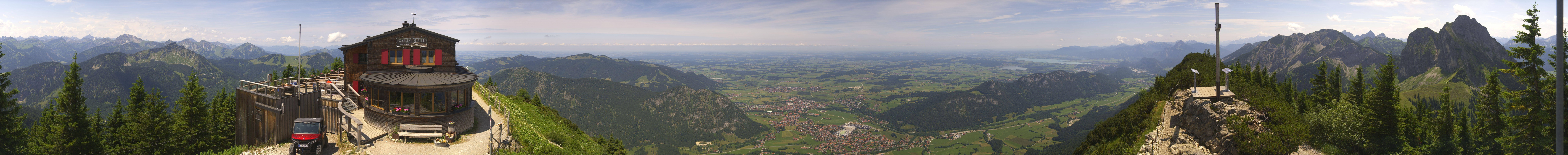Archiv Foto Webcam Pfronten - Gipfel Breitenberg