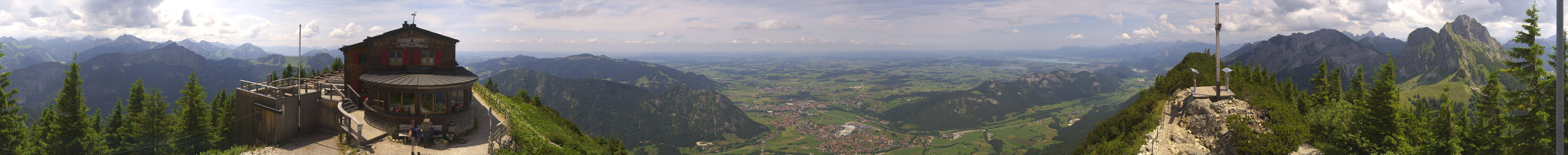 Archiv Foto Webcam Pfronten - Gipfel Breitenberg
