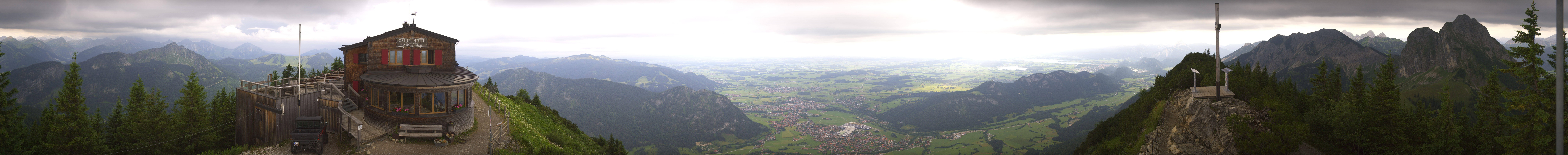 Archived image Webcam Pfronten - Mt. Breitenberg