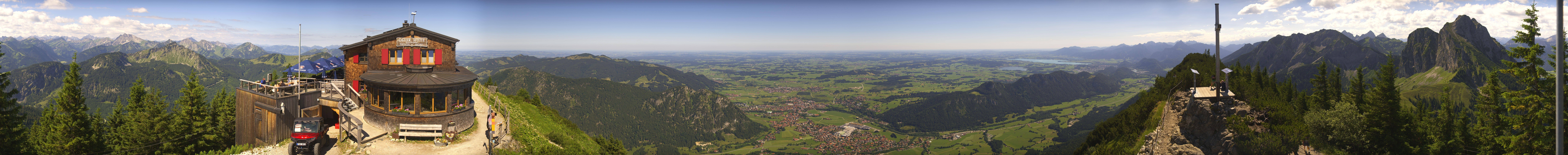 Archiv Foto Webcam Pfronten - Gipfel Breitenberg