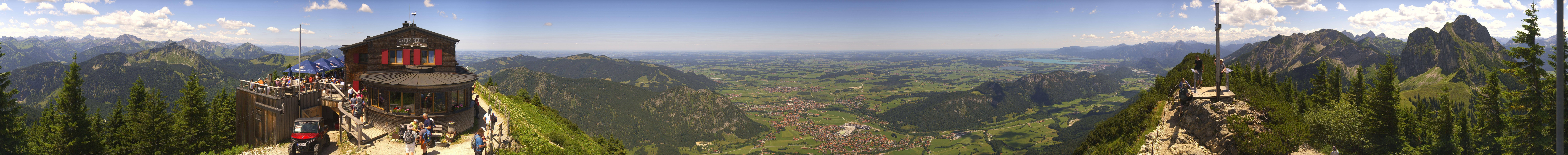Archiv Foto Webcam Pfronten - Gipfel Breitenberg