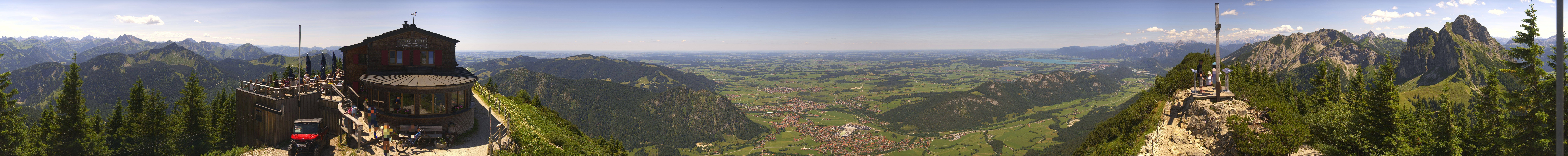 Archiv Foto Webcam Pfronten - Gipfel Breitenberg