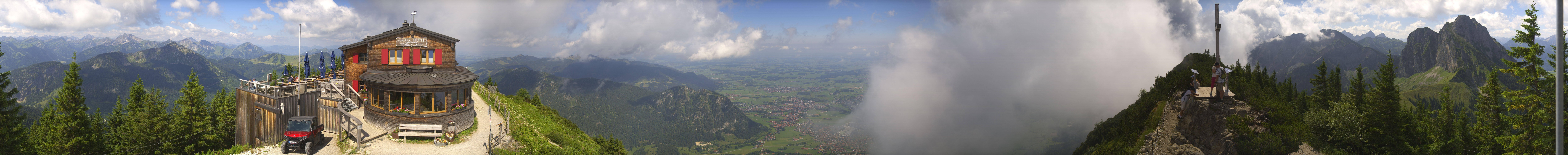 Archiv Foto Webcam Pfronten - Gipfel Breitenberg