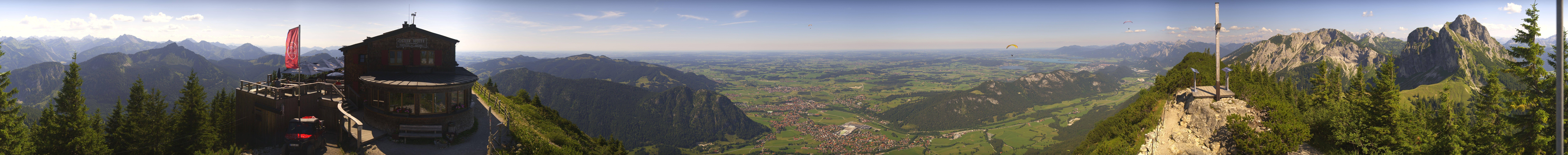 Archiv Foto Webcam Pfronten - Gipfel Breitenberg