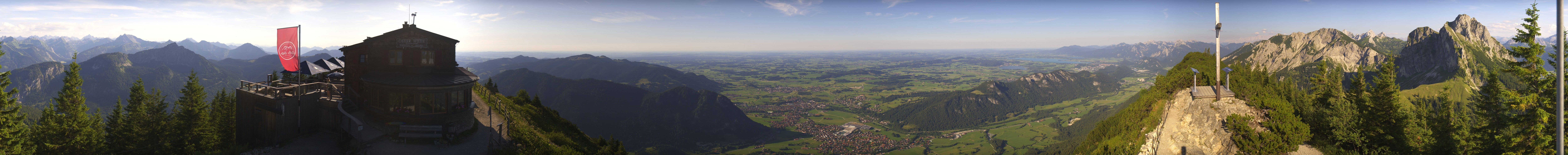 Archived image Webcam Pfronten - Mt. Breitenberg