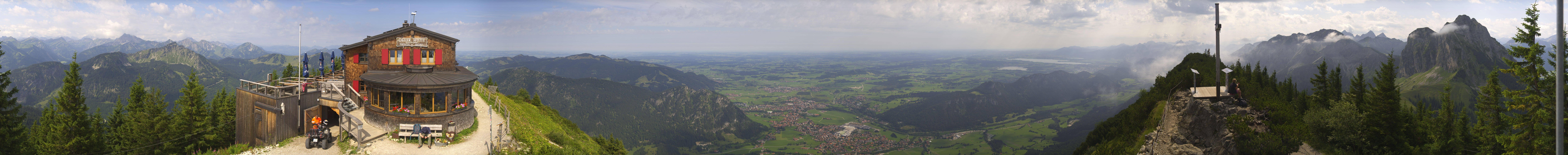 Archiv Foto Webcam Pfronten - Gipfel Breitenberg