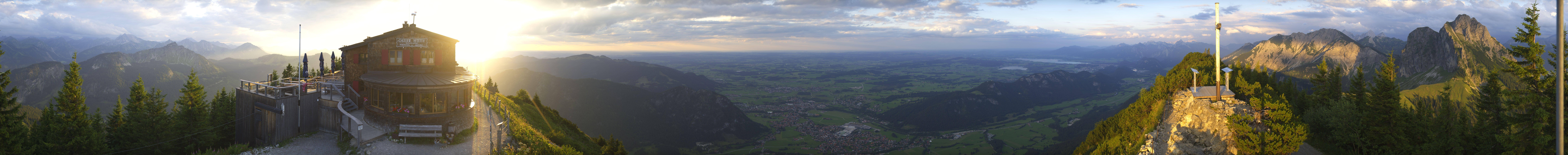 Archived image Webcam Pfronten - Mt. Breitenberg