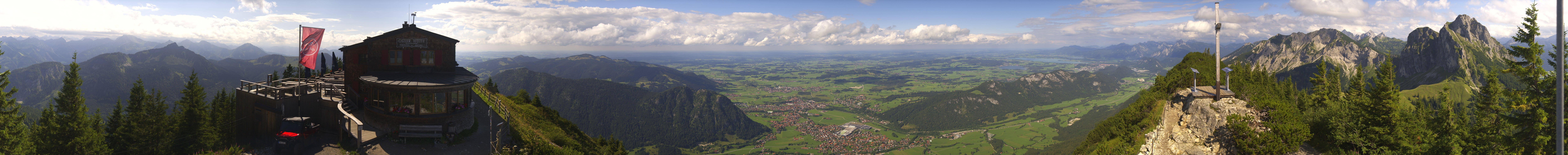 Archiv Foto Webcam Pfronten - Gipfel Breitenberg