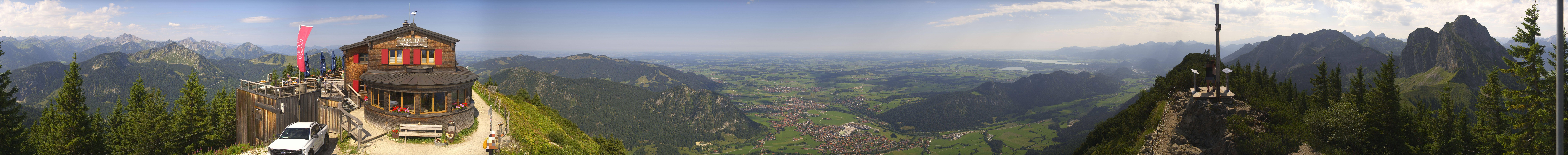 Archiv Foto Webcam Pfronten - Gipfel Breitenberg