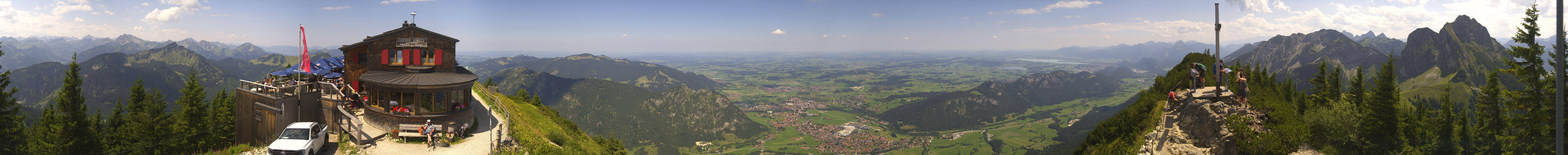 Archiv Foto Webcam Pfronten - Gipfel Breitenberg