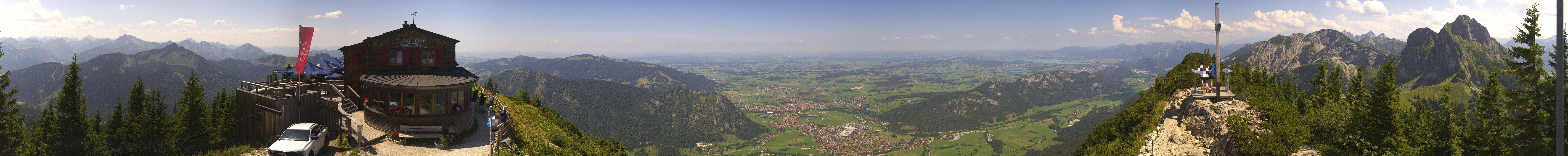 Archiv Foto Webcam Pfronten - Gipfel Breitenberg