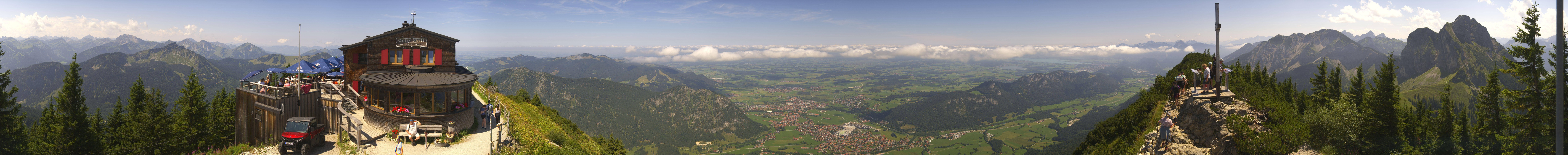 Archiv Foto Webcam Pfronten - Gipfel Breitenberg