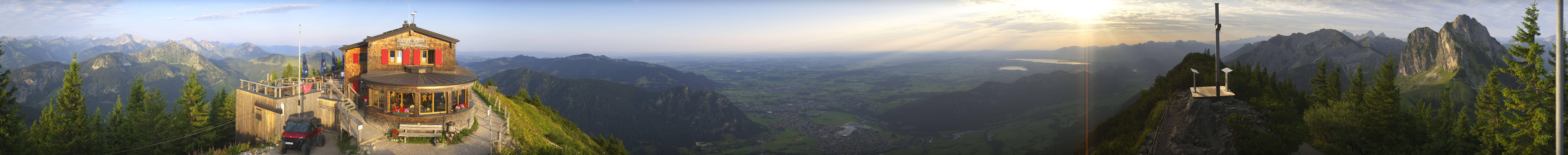 Archived image Webcam Pfronten - Mt. Breitenberg