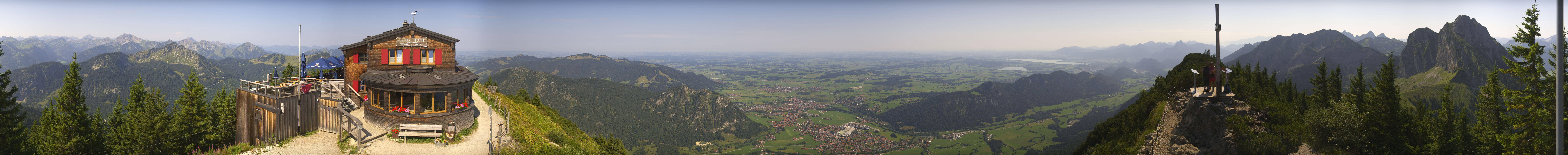Archived image Webcam Pfronten - Mt. Breitenberg