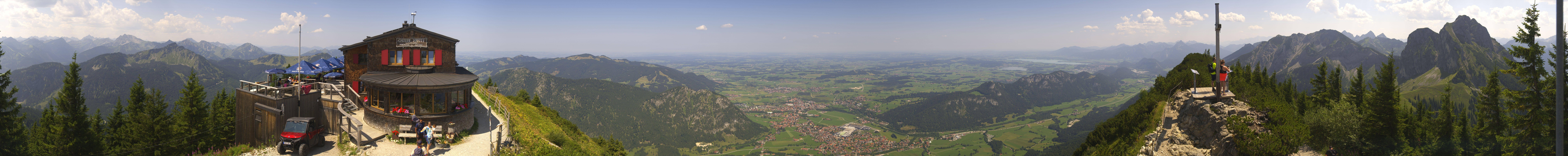Archived image Webcam Pfronten - Mt. Breitenberg