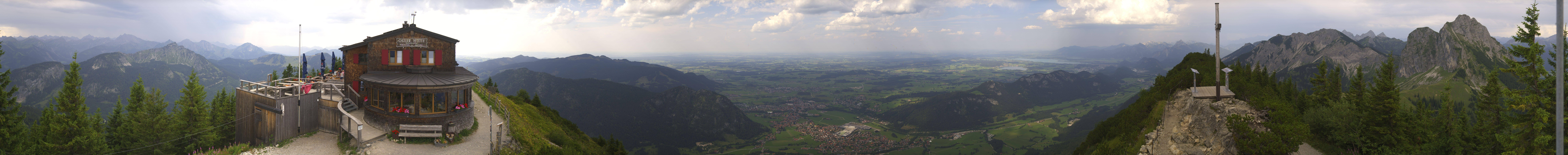Archived image Webcam Pfronten - Mt. Breitenberg