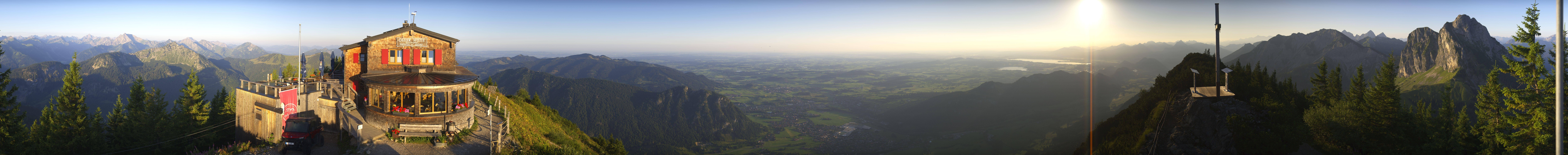 Archiv Foto Webcam Pfronten - Gipfel Breitenberg