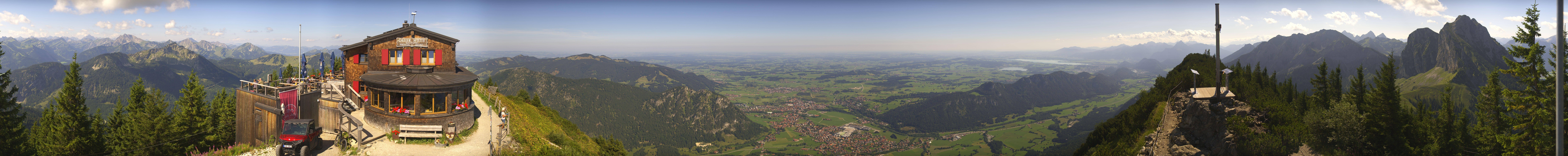 Archiv Foto Webcam Pfronten - Gipfel Breitenberg