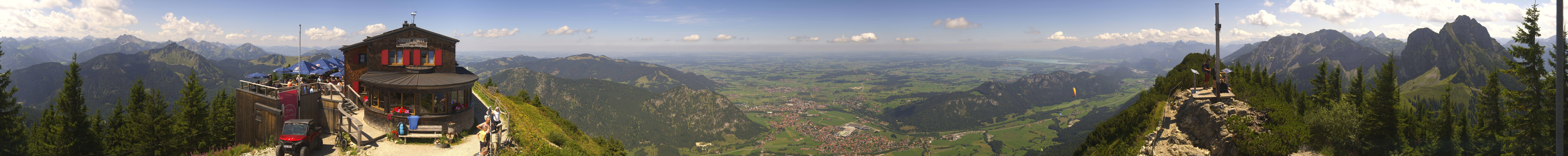 Archiv Foto Webcam Pfronten - Gipfel Breitenberg