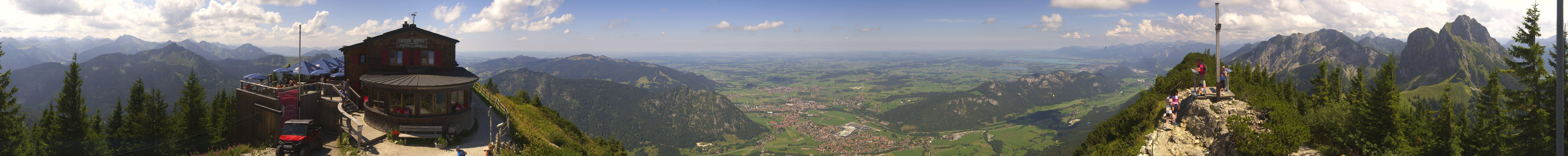 Archiv Foto Webcam Pfronten - Gipfel Breitenberg