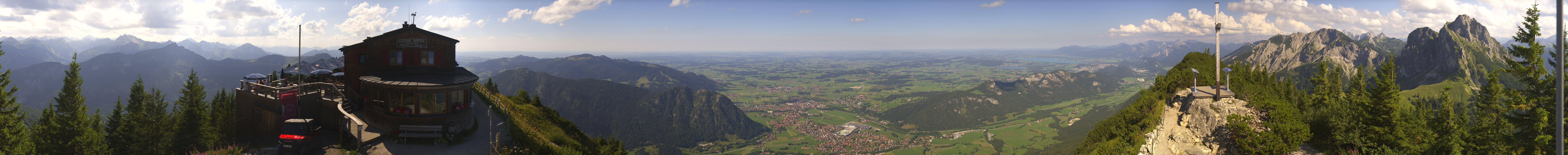 Archiv Foto Webcam Pfronten - Gipfel Breitenberg