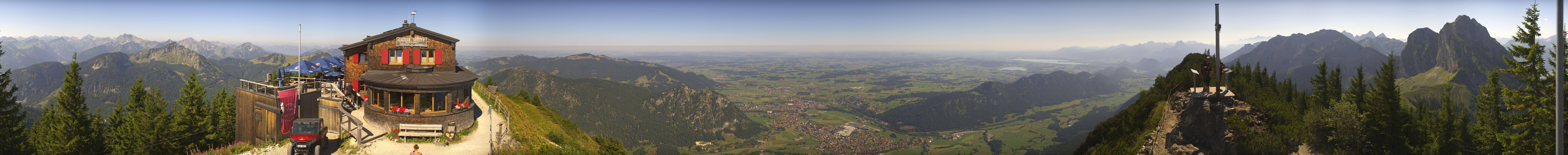 Archiv Foto Webcam Pfronten - Gipfel Breitenberg