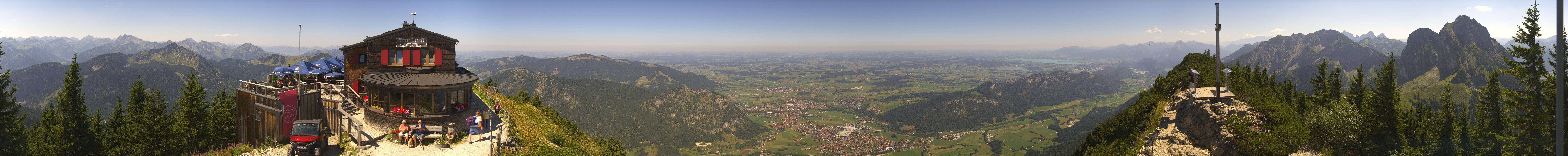 Archiv Foto Webcam Pfronten - Gipfel Breitenberg