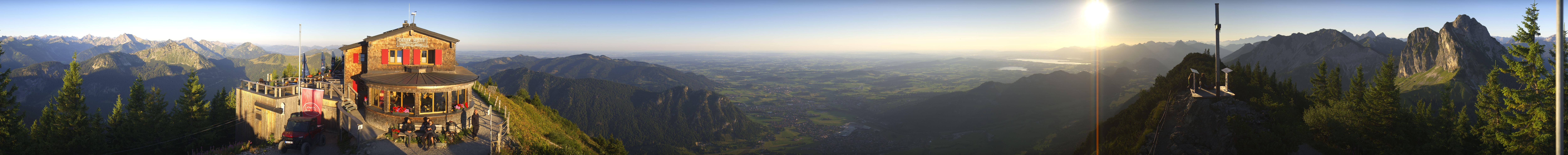 Archiv Foto Webcam Pfronten - Gipfel Breitenberg