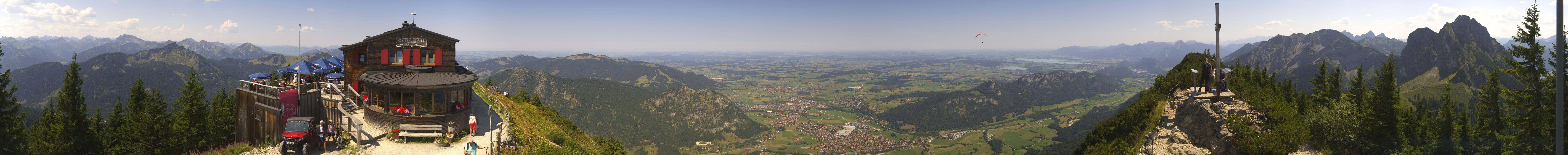 Archiv Foto Webcam Pfronten - Gipfel Breitenberg