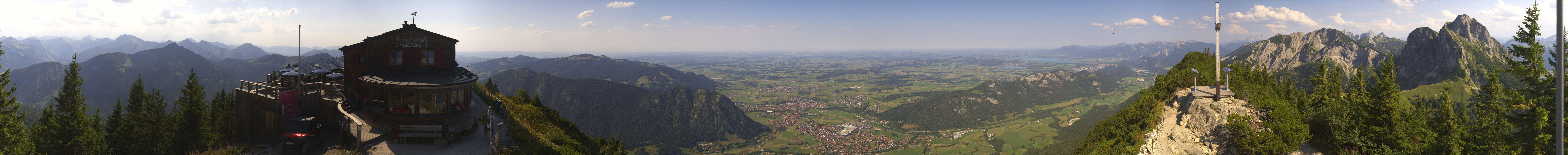 Archiv Foto Webcam Pfronten - Gipfel Breitenberg