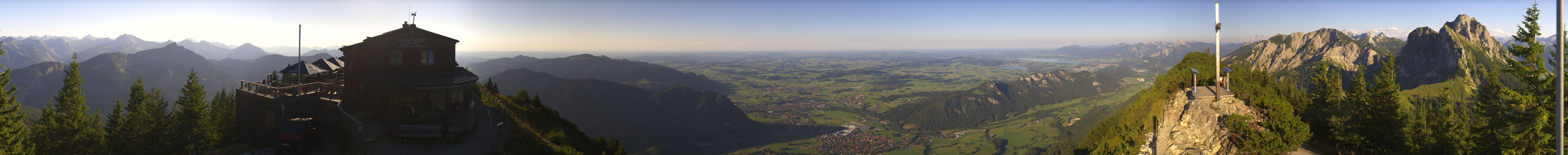 Archiv Foto Webcam Pfronten - Gipfel Breitenberg