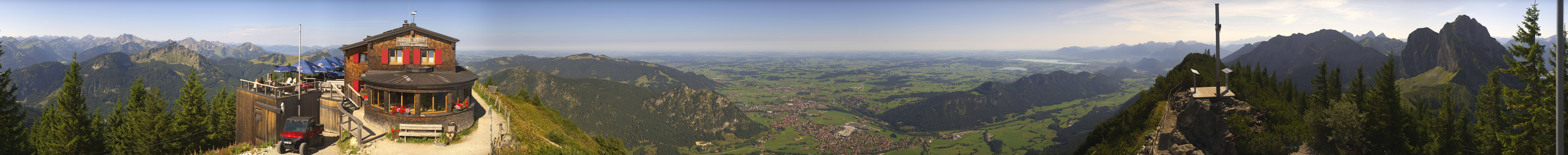 Archived image Webcam Pfronten - Mt. Breitenberg
