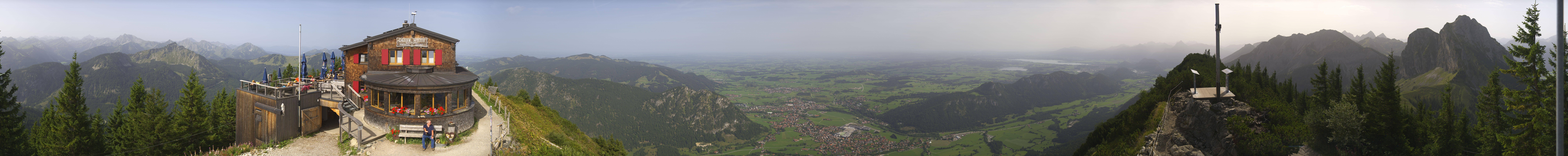 Archiv Foto Webcam Pfronten - Gipfel Breitenberg