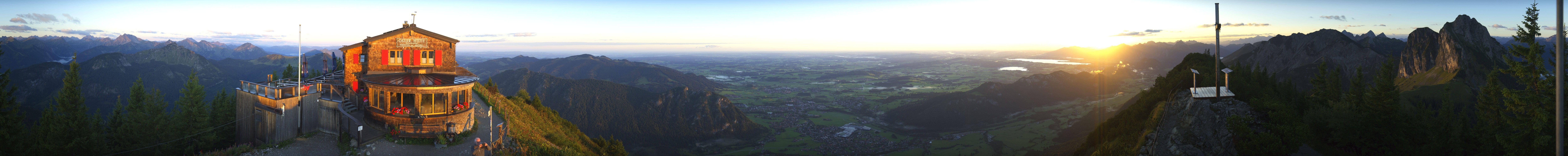Archived image Webcam Pfronten - Mt. Breitenberg