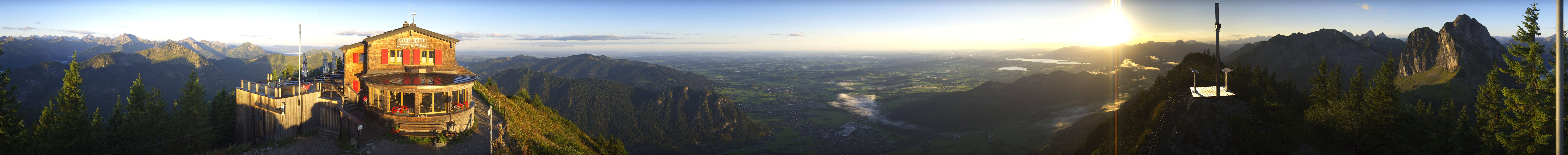 Archived image Webcam Pfronten - Mt. Breitenberg
