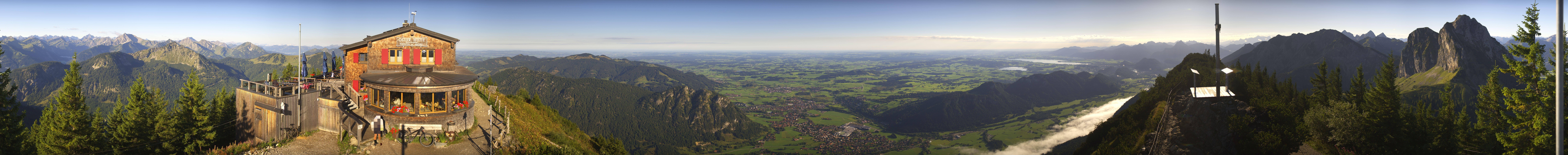 Archived image Webcam Pfronten - Mt. Breitenberg