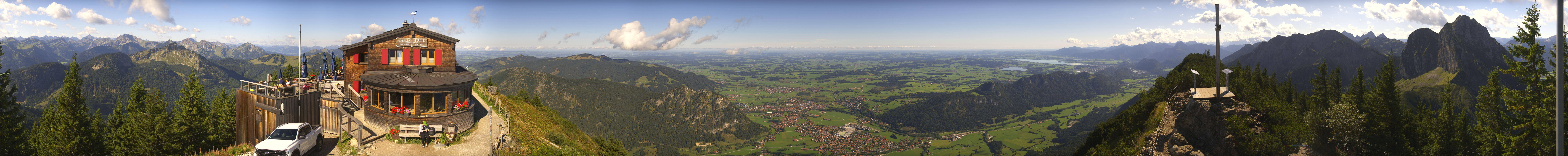 Archived image Webcam Pfronten - Mt. Breitenberg