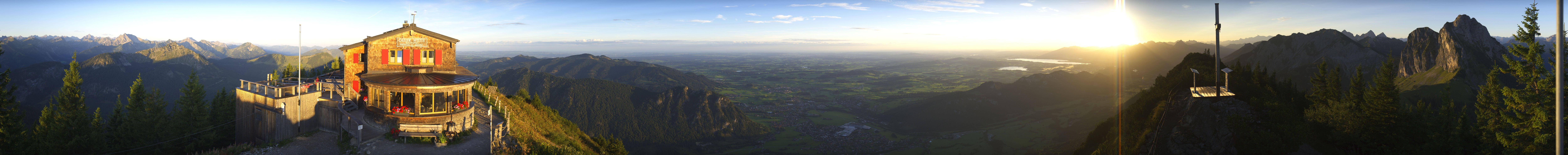 Archiv Foto Webcam Pfronten - Gipfel Breitenberg