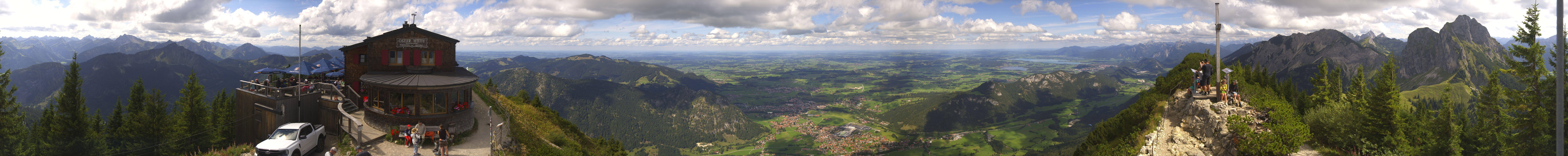 Archiv Foto Webcam Pfronten - Gipfel Breitenberg