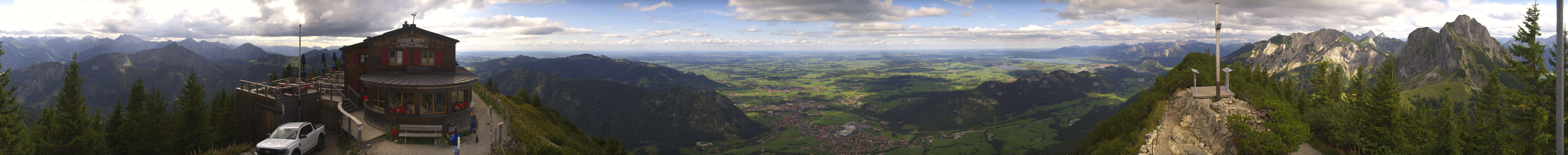 Archiv Foto Webcam Pfronten - Gipfel Breitenberg