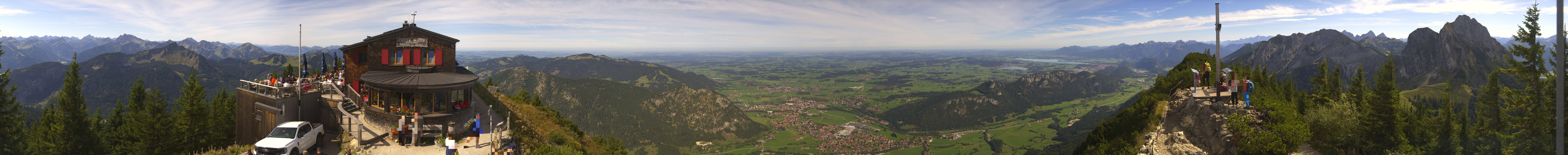 Archived image Webcam Pfronten - Mt. Breitenberg
