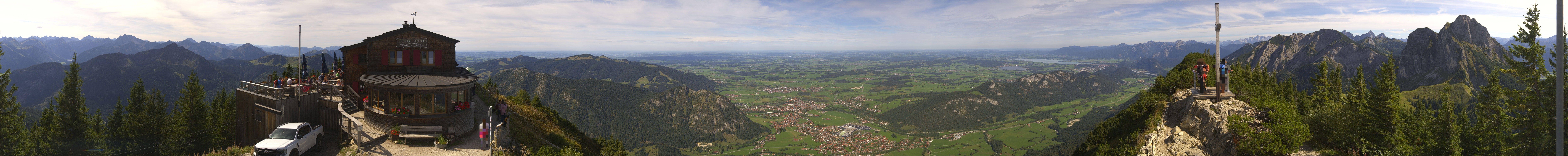 Archived image Webcam Pfronten - Mt. Breitenberg