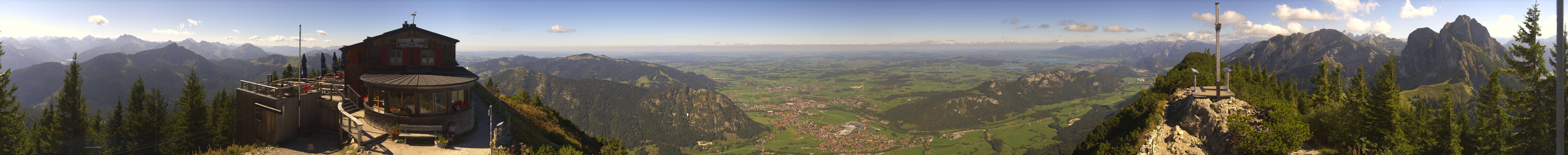 Archiv Foto Webcam Pfronten - Gipfel Breitenberg