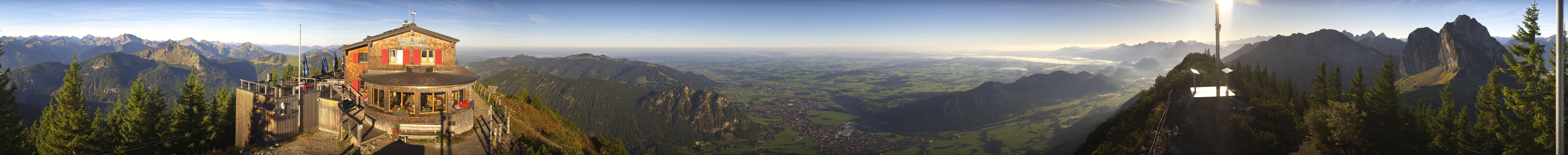 Archived image Webcam Pfronten - Mt. Breitenberg