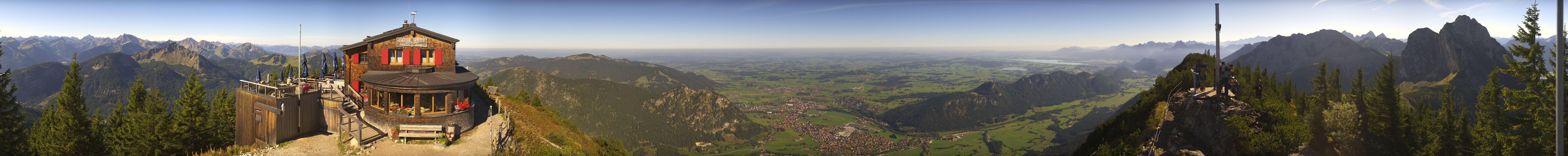 Archived image Webcam Pfronten - Mt. Breitenberg
