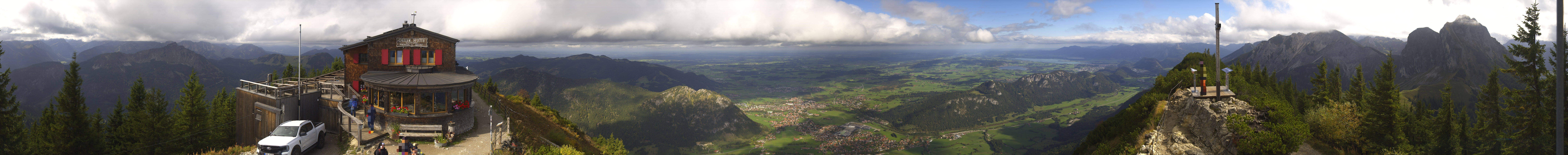 Archived image Webcam Pfronten - Mt. Breitenberg