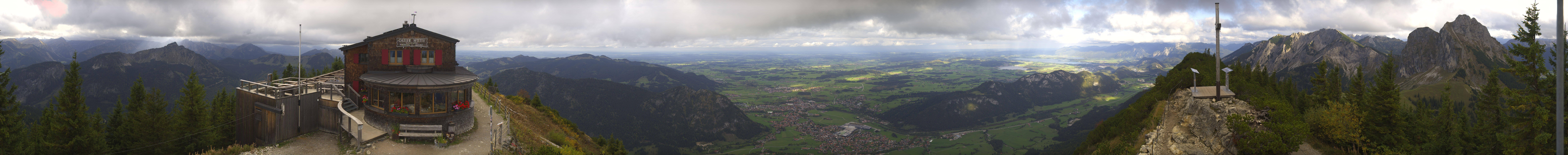 Archived image Webcam Pfronten - Mt. Breitenberg