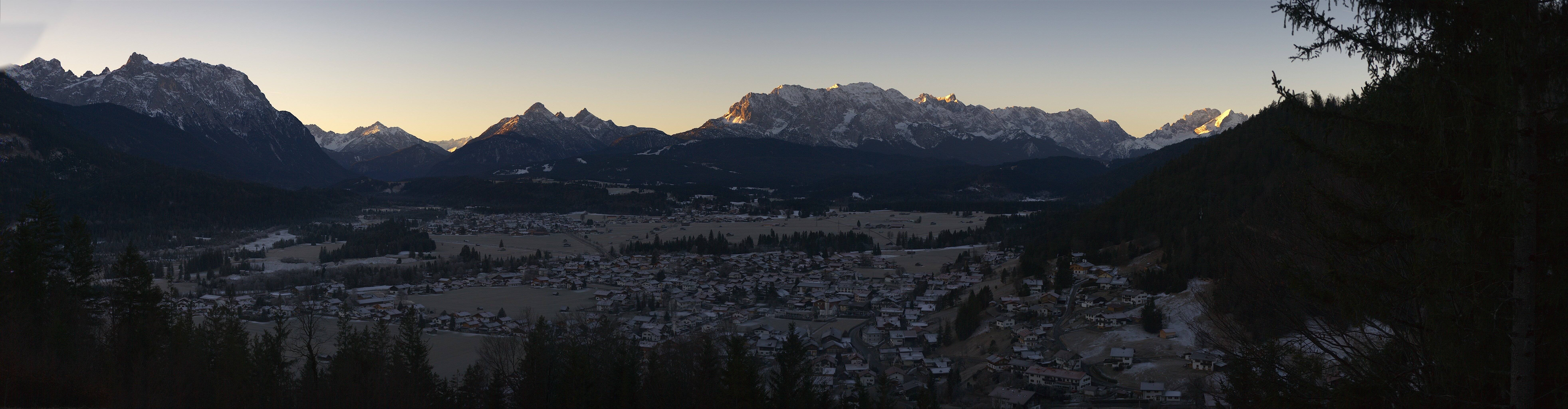 Archiv Foto Webcam Wallgau - Maxhütte