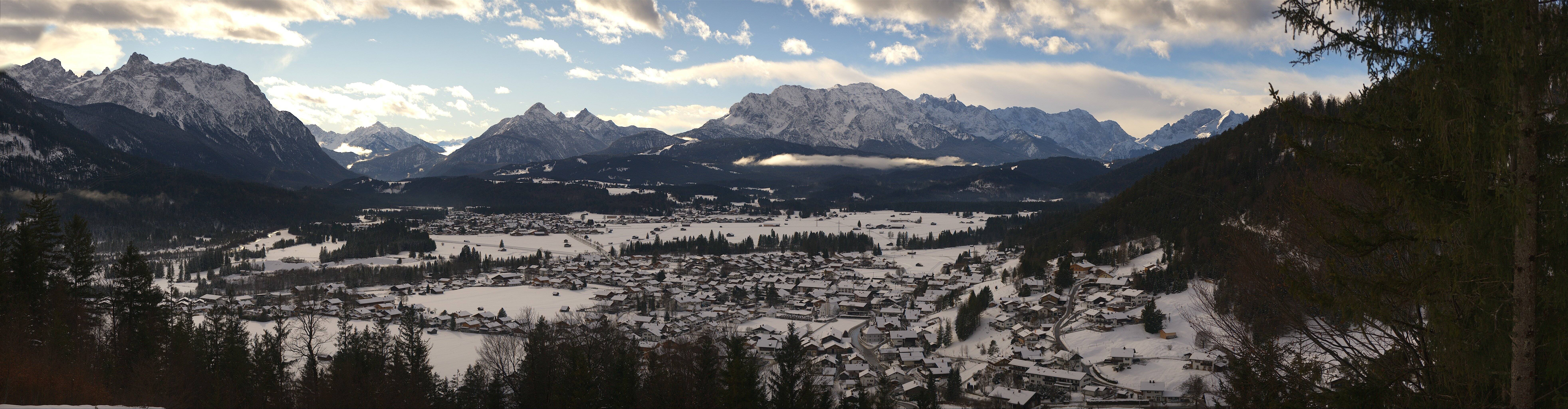 Archiv Foto Webcam Wallgau - Maxhütte