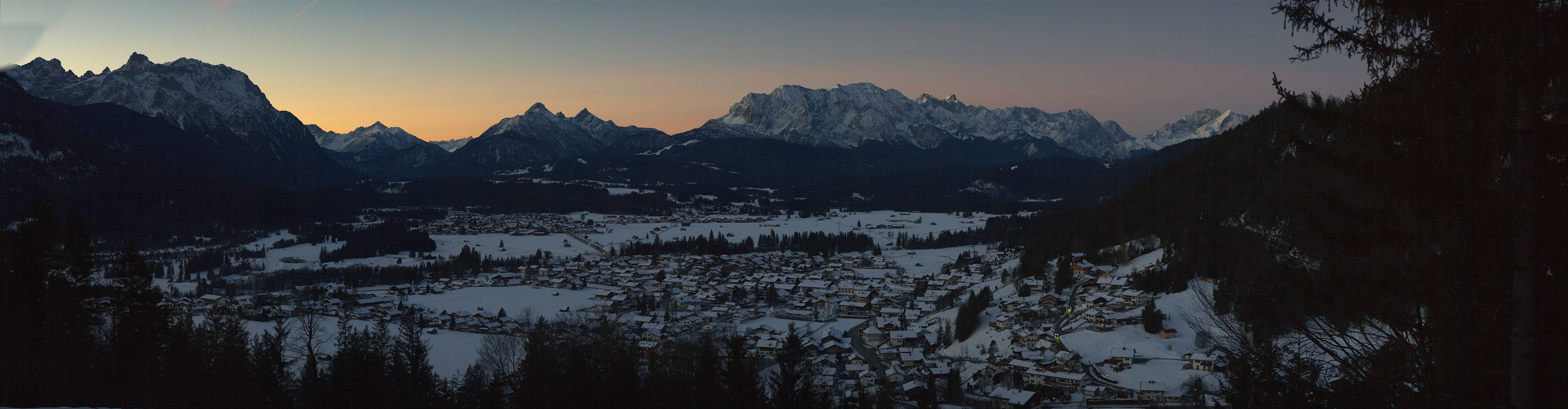 Archiv Foto Webcam Wallgau - Maxhütte